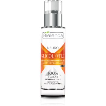 Bielenda neuro glicol + vit. c ser de noapte regenerator cu efect exfoliant