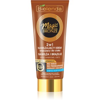 Bielenda magic bronze crema de auto-bronzare pentru piele deschisa cu efect de hidratare
