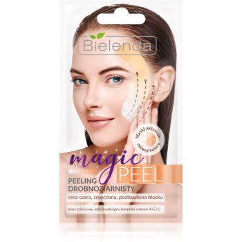Bielenda magic peel crema delicata pentru exfoliere pentru o piele mai luminoasa