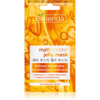 Bielenda jelly mask matt booster mască normalizatoare - matifiantă pentru ten mixt si gras
