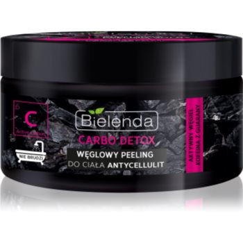 Bielenda carbo detox active carbon exfoliator de corp cu cărbune activ
