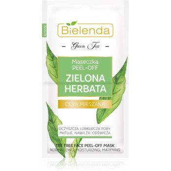 Bielenda green tea mască exfoliantă pentru pielea cu imperfectiuni