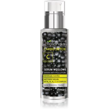 Bielenda carbo detox active carbon ser detoxifiant pentru ten, cu carbon activ