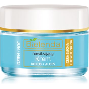 Bielenda hydra care coconut & aloe cremă intens hidratantă pentru pielea uscata si deshidratata