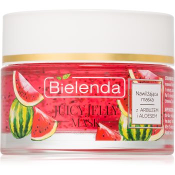 Bielenda Juicy Jelly Melon & Aloe Vera masca hidratanta pentru tenul uscat