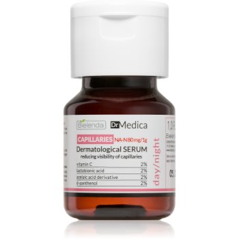Bielenda dr medica capillaries serul de piele pentru a întări venele fine și pentru a reduce roșeața