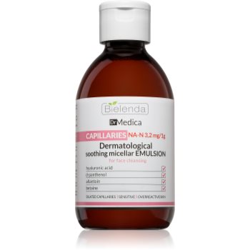 Bielenda dr medica capillaries apă micelară calmantă pentru pielea predispusă la roseata
