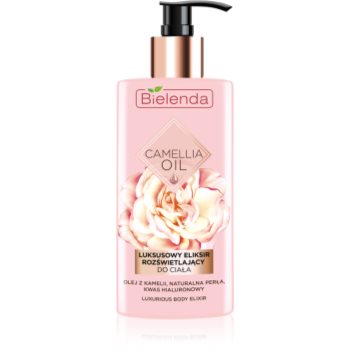 Bielenda camellia oil lotiune de corp hidratanta cu particule stralucitoare
