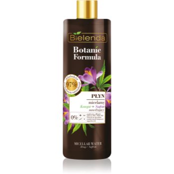 Bielenda botanic formula hemp + saffron apă micelară purificatoare