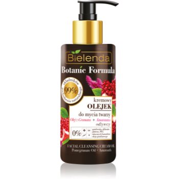 Bielenda botanic formula pomegranate oil + amaranth ulei pentru curatarea tenului