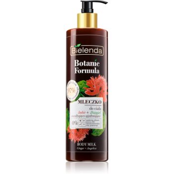 Bielenda botanic formula ginger + angelica lotiune de corp hidratanta pentru fermitate