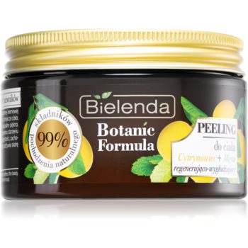Bielenda Botanic Formula Lemon Tree Extract + Mint exfoliant de corp pentru matifiere poza