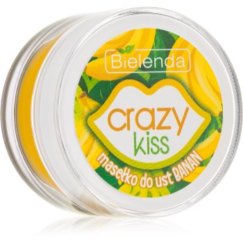 Bielenda Crazy Kiss Banana Unt de ingrijire a buzelor poza