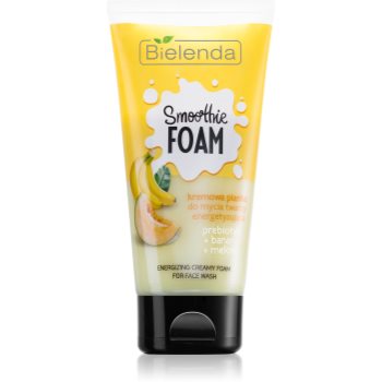 Bielenda smoothie prebiotic + banana + melon spuma de curatat pentru tenul uscat