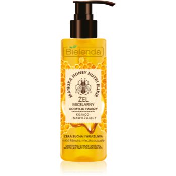 Bielenda manuka honey gel de curatare micelar pentru netezirea pielii