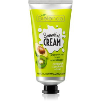 Bielenda smoothie prebiotic + avocado + kiwi crema de standardizare pentru ten gras