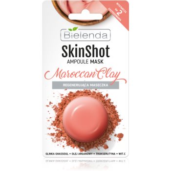 Bielenda Skin Shot Maroccan Clay Mască facială regeneratoare