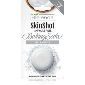 Bielenda skin shot baking soda pasta pentru exfoliere