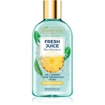 Bielenda fresh juice pineapple apa cu particule micele pentru o piele mai luminoasa