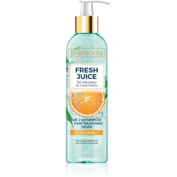 Bielenda fresh juice orange gel de curatare micelar cu efect de hidratare