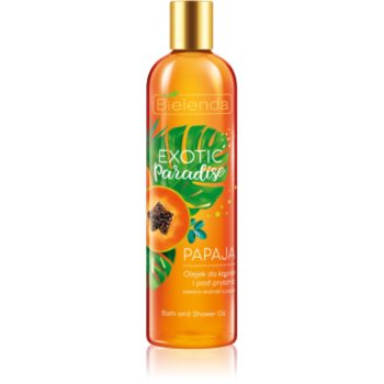 Bielenda exotic paradise papaya ulei gel de duș și baie