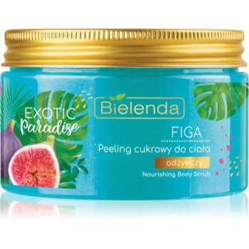 Bielenda exotic paradise fig exfoliant din zahar cu efect de nutritiv