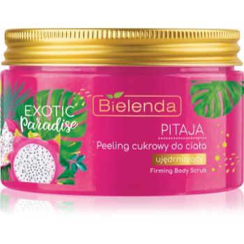 Bielenda exotic paradise pitaya exfoliant din zahar cu efect de întărire