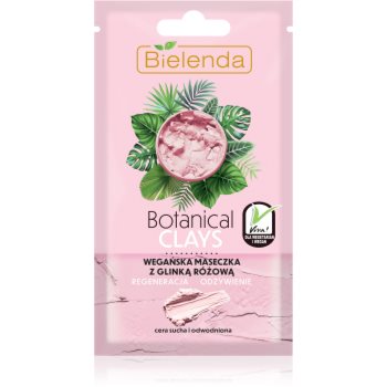Bielenda botanical clays masca nutritiva raparatoare pentru tenul uscat