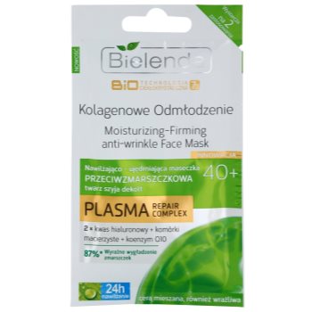 

Bielenda BioTech 7D Collagen Rejuvenation 40+ зволожуюча та зміцнююча маска проти зморшок 10 гр