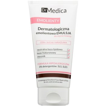 

Bielenda Dr Medica Emollients очищуюча емульсія для сухої та чутливої шкіри 150 мл