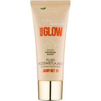 Bielenda Total Look Make-up Nude Glow machiaj lichid lucios