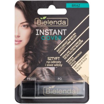 

Bielenda Instant Cover коректор для волосся для маскування сивини відтінок Brown 4,3 гр