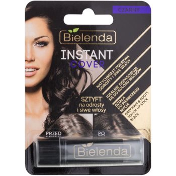 

Bielenda Instant Cover коректор для волосся для маскування сивини відтінок Black 4,3 гр