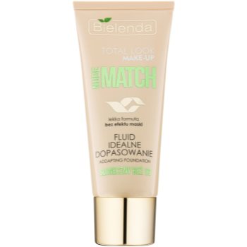 

Bielenda Total Look Make-up Nude Match тональний флюїд для вирівнювання тону шкіри відтінок Sunny Beige 03 30 гр