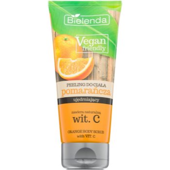Bielenda vegan friendly orange exfoliant pentru corp