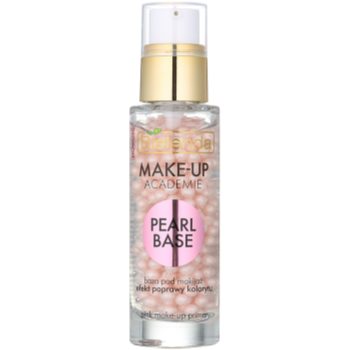 

Bielenda Make-Up Academie Pearl Base трояндовий праймер під тональний засіб тональна основа для макіяжу 30 мл