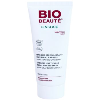 Bio Beauté by Nuxe Rebalancing Masca mată cu extract de afine pentru micsorarea porilor