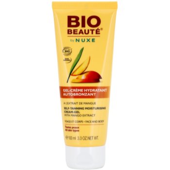 Bio Beauté by Nuxe Sun Care samoopalovací hydratační krém-gel s extraktem z manga 100 ml