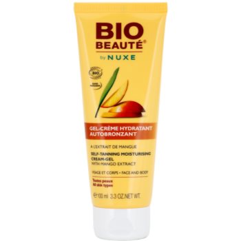 Bio Beauté by Nuxe Sun Care bronzare hidratanta crema-gel cu extract de mango