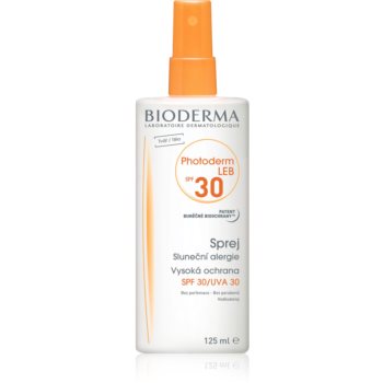 Bioderma Photoderm LEB spray de bronzat pentru piele alergica la soare SPF 30