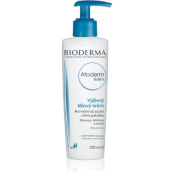 Bioderma atoderm cream cremă nutritivă de corp pentru piele normală, sensibilă și uscată fara parfum