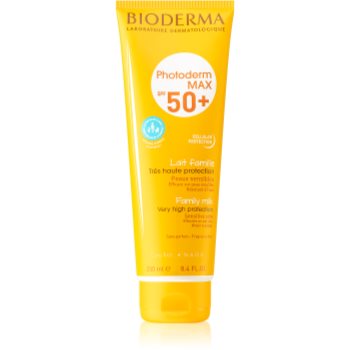 Bioderma photoderm max lapte protector pentru piele sensibilă spf 50+