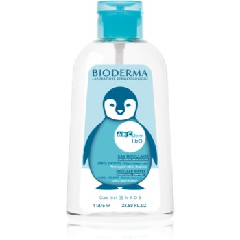Bioderma ABC Derm H2O apa pentru curatare cu particule micele pentru copii poza