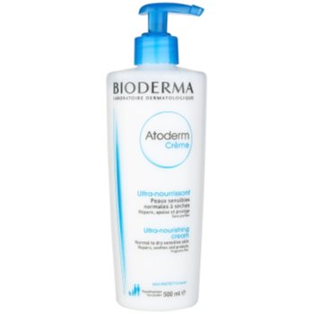 Bioderma atoderm cremă nutritivă de corp pentru piele normală, sensibilă și uscată fara parfum