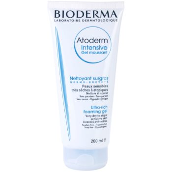 Bioderma atoderm intensive gel spumant hranitor pentru piele foarte sensibila sau cu dermatita atopica
