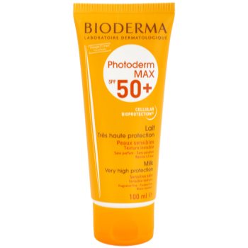 Bioderma photoderm max crema solara pentru tenul sensibil spf 50+