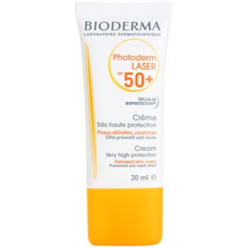 Bioderma Photoderm Laser crema solara pentru tratarea petelor pigmentare SPF 50+ poza