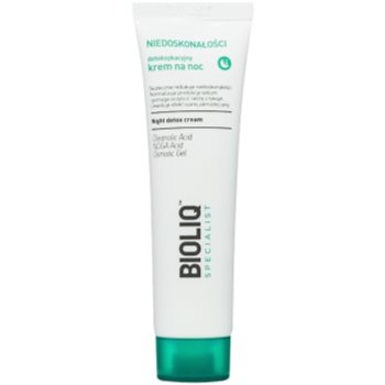 Bioliq specialist imperfections crema de noapte detoxifianta cu efect de hidratare