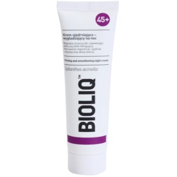 Bioliq 45+ crema de noapte pentru netezire si fermitate pentru finisarea contururilor
