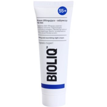 Bioliq 55+ crema de noapte intensiva pentru regenerarea și reînnoirea pielii